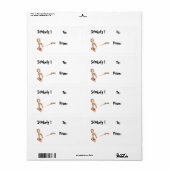 ベビーStinkefy! – クリスマスラベル ラベル (フルシート)