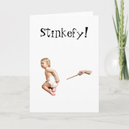 ベビーStinkefy! – グリーティングカード