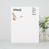 ベビーStinkefy!-letterhead レターヘッド (スタンド正面)
