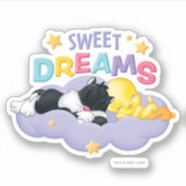 ベビーSYLVESTER™およびTWEETY™ | Sweet Dreams シール (正面)
