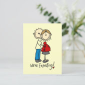 ベビーTシャツとギフトを期待 案内ポストカード (スタンド正面)