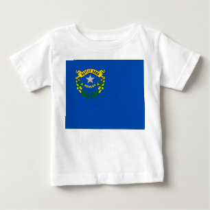 ベビーTシャツとネバダ州旗 ベビーTシャツ