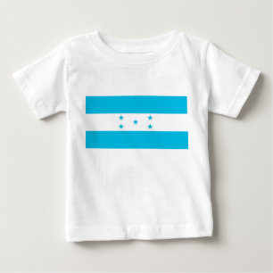 ベビーTシャツとホンジュラス国旗 ベビーTシャツ