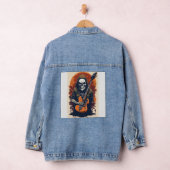 ベビーtシャツカ最高のデジン デニムジャケット (ハンガー)