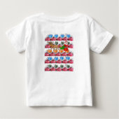 ベビーTシャツクリスマス ベビーTシャツ (裏面)