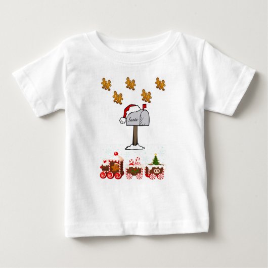 ベビーTシャツクリスマス ベビーTシャツ (正面)