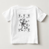 ベビーTシャツハロウィーン ベビーTシャツ (裏面)