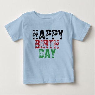ベビーTシャツ誕生日ギフトTシャツコットン ベビーTシャツ