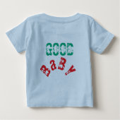 ベビーTシャツ誕生日ギフトTシャツコットン ベビーTシャツ (裏面)