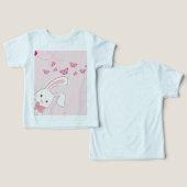 ベビーTシャツ (デザイン正面&裏面)