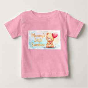 ベビーTシャツ – かわいい テディベア グラフィック 男の子 & 女の子