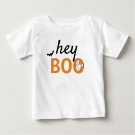 ベビーTシャツ - こんにちは BOO おばけ / こうもり