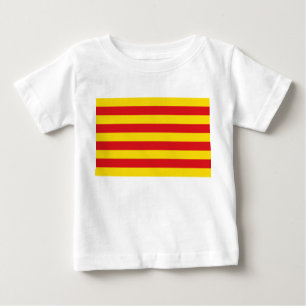 ベビーTシャツ（カタロニア国旗） ベビーTシャツ