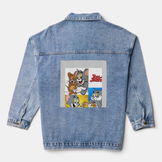 ベビーTシャツ デニムジャケット (裏面)