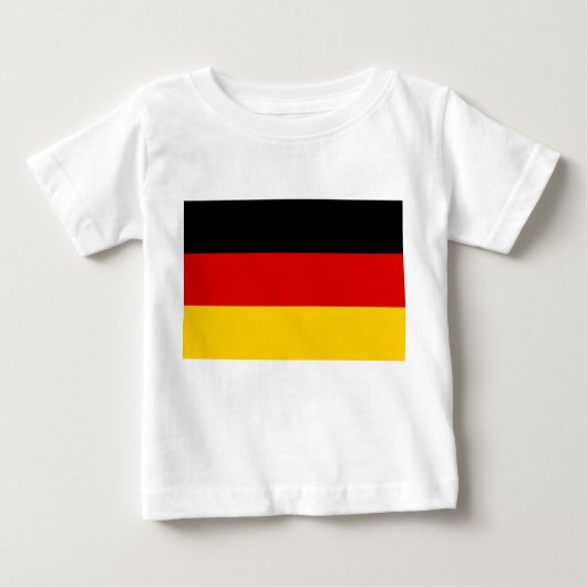 ベビーTシャツ（ドイツ国旗） ベビーTシャツ (正面)