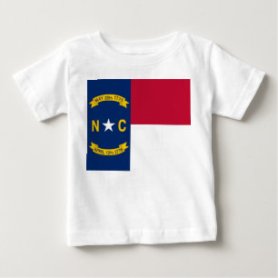 ベビーTシャツ(ノースカロライナ州旗あり) ベビーTシャツ