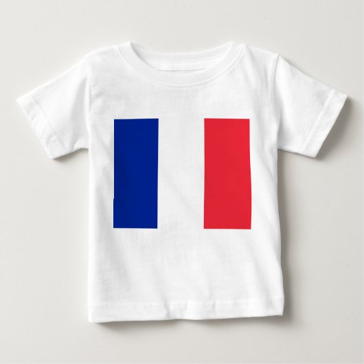 ベビーTシャツ(フランス国旗) ベビーTシャツ (正面)