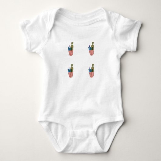 ベビーTシャツ ベビーボディスーツ (正面)