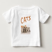 ベビーTシャツ 猫 (裏面)
