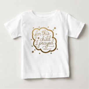 ベビーTシャツ（聖書第1章27節） ベビーTシャツ