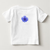 ベビーTシャツ(青いコーンフラワー付) ベビーTシャツ (裏面)
