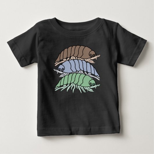 ベビーTシャツ – 3ピルバグ（鮮明） (正面)