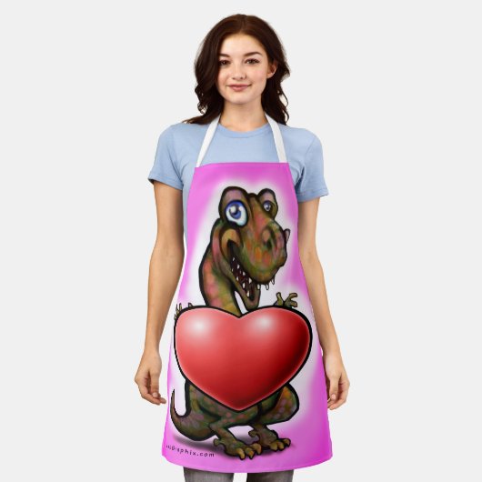 ベビーTレックス エプロン (着用した状態)