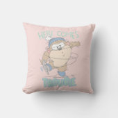 ベビーTAZ™ウィンターアイススケートで滑る クッション (正面)