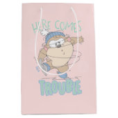 ベビーTAZ™ウィンターアイススケートで滑る ミディアムペーパーバッグ (正面)