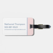 ベビーTAZ™ウィンターアイススケートで滑る ラゲッジタグ (裏面横)