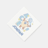 ベビーTAZ™テニスエース！ スタンダードカクテルナプキン (角)