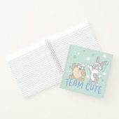 ベビーTAZ™ & BUGS BUNNY™チームかわいい ノートブック (内部)
