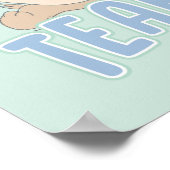 ベビーTAZ™ & BUGS BUNNY™チームかわいい ポスター (角)