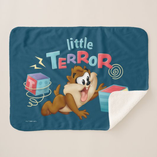 ベビーTAZ™ | Little Terror シェルパブランケット (正面(横))