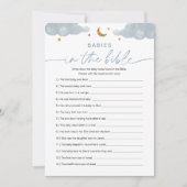 ベビーThe Bible Twinkle Star Baby Shower Game 招待状 (正面)