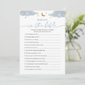ベビーThe Bible Twinkle Star Baby Shower Game 招待状 (スタンド正面)