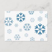 ベビーT's Cold Outside Book Insert エンクロージャーカード (裏面)