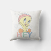 ベビーTWEETY™おい雪 クッション (裏面)