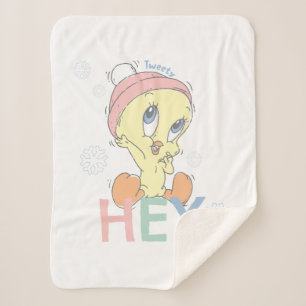 ベビーTWEETY™おい雪 シェルパブランケット