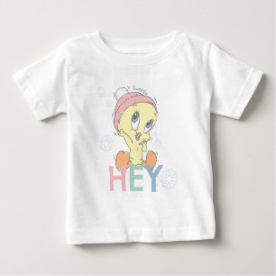 ベビーTWEETY™おい雪 ベビーTシャツ
