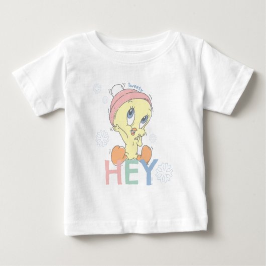 ベビーTWEETY™おい雪 ベビーTシャツ (正面)