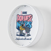 ベビーTWEETY™およびSYLVESTER™電源昼寝 壁時計 (傾斜)