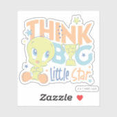 ベビーTWEETY™ - 考え Big Little Star シール (シート)