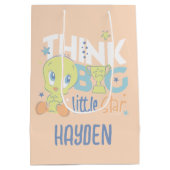 ベビーTWEETY™ - 考え Big Little Star ミディアムペーパーバッグ (裏面)