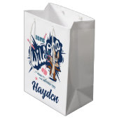 ベビーWILE E. COYOTE™ – ワイルドワン ミディアムペーパーバッグ (裏面アングル)