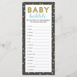 ベビーWordスクランブルゲーム，金ゴールドSafari, 25パック