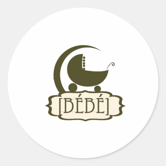 ベベベギフト ラウンドシール (正面)