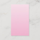 ベベベビシャワー用の本インサート 名刺 (裏面)