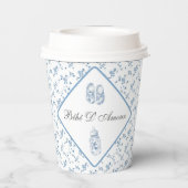 ベベーフランスのドアムールChinoiserie-Babyシャワーカップ 紙コップ (裏面)