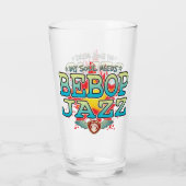 ベボップジャズソウルガラスタンブラー タンブラーグラス (裏面)